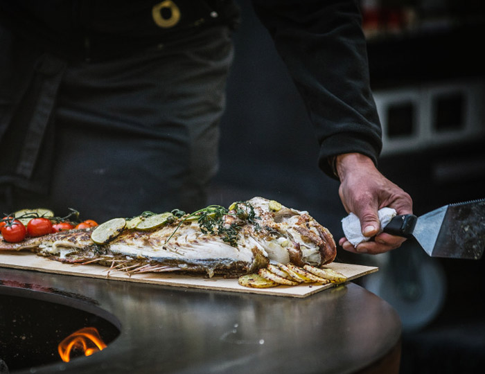 Roštilj  ognjište na drva Keittio D115 Grill Centr