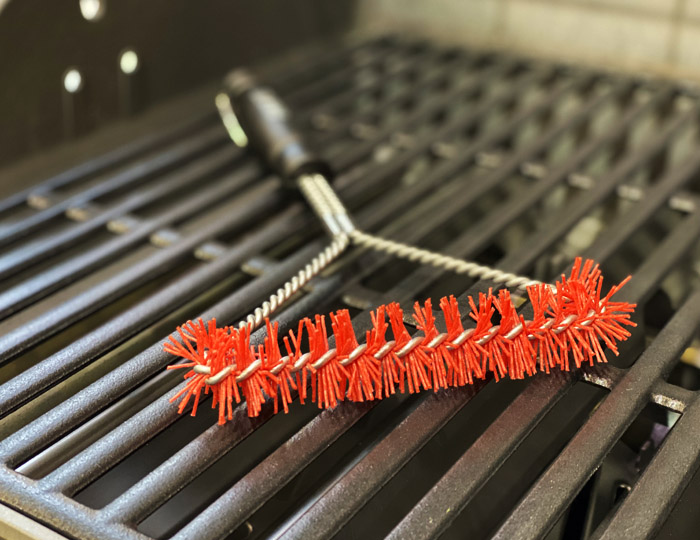 Fingrill T-oblik kompozitna četka, 30 cm Grill Centr