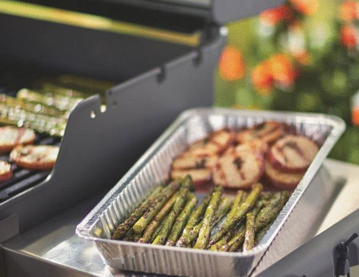 Briqman aluminijumske posude Small za roštilj i kuhinju