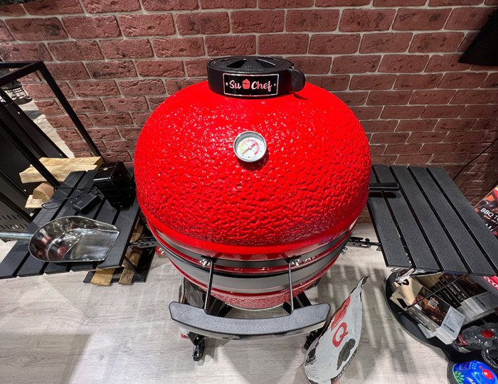 Keramički ugradni roštilj Su Chef Grande Red  Grill Centr BBQ