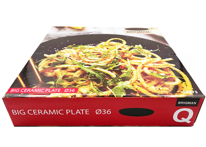 Briqman keramički veliki tanjir prečnika 36 cm  Grill Centr