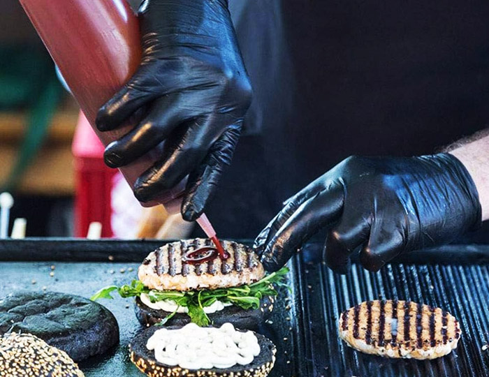 Briqman crne nitril rukavice za roštilj XL Grill Centr