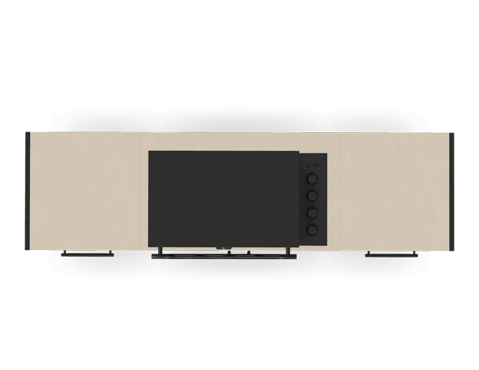 BBQ Kuhinja Brabura Kitchen Line Base Black 300.1