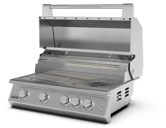 Plinski roštilj za ugrađivanje Brabura Fusion 400 RS Grill Centr