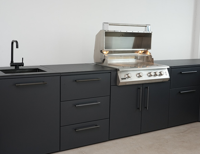 Plinski roštilj za ugrađivanje Brabura Fusion 400 RS Grill Centr