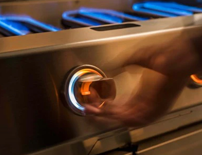Plinski roštilj za ugrađivanje Brabura Fusion 400 RS Grill Centr