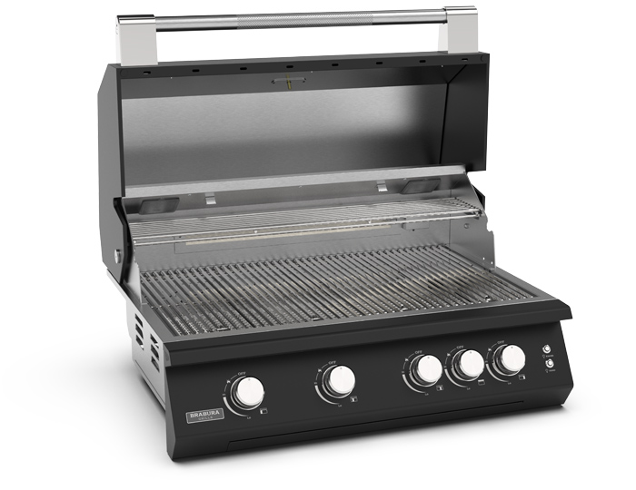 Plinski roštilj za ugrađivanje Brabura Fusion 400 RM Grill Centr
