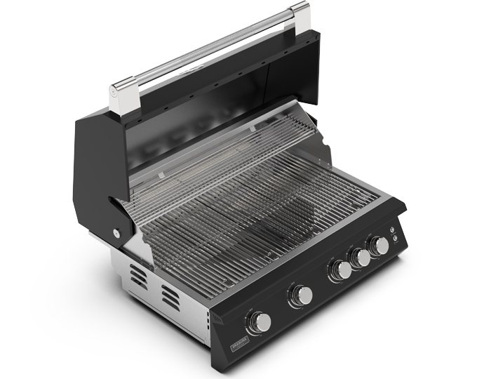 Plinski roštilj za ugrađivanje Brabura Fusion 400 RM Grill Centr