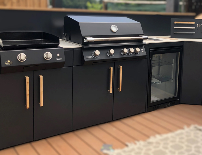 Plinski roštilj za ugrađivanje Brabura Fusion 400 RM Grill Centr