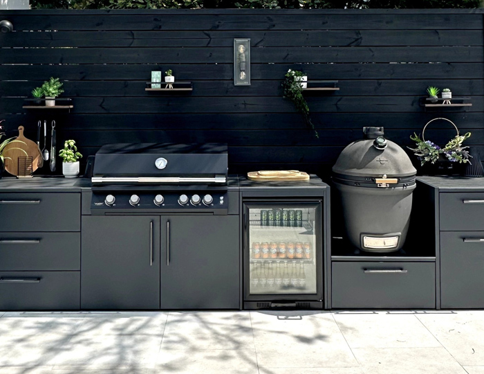 Plinski roštilj za ugrađivanje Brabura Fusion 400 RM Grill Centr