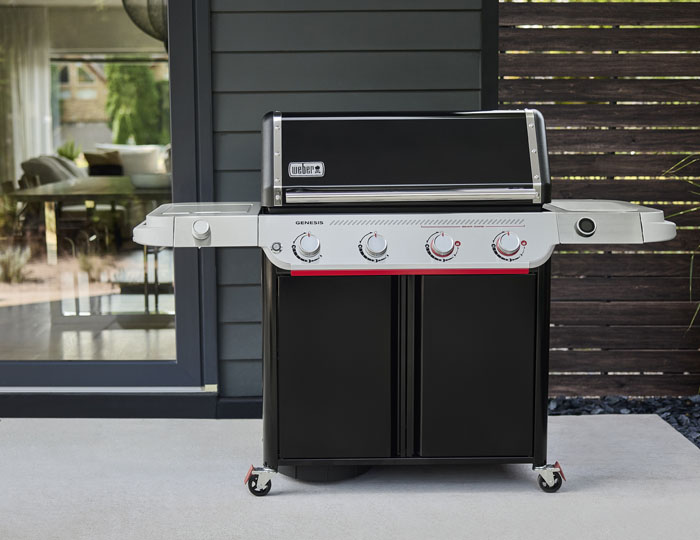 Weber plinski roštilj Genesis E-435W black  Grill Centr