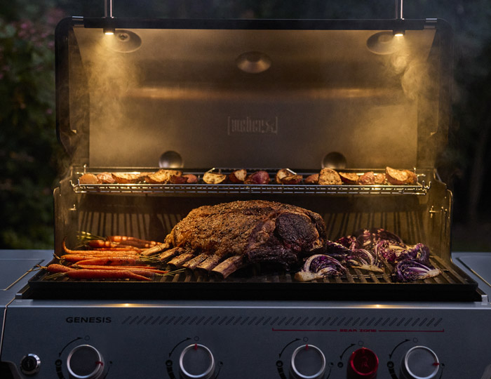 Weber plinski roštilj Genesis SP-435W black Grill Centr